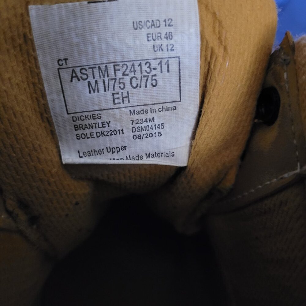 Dickies Men's Composite Toe Work Boot - Picture 10 of 10